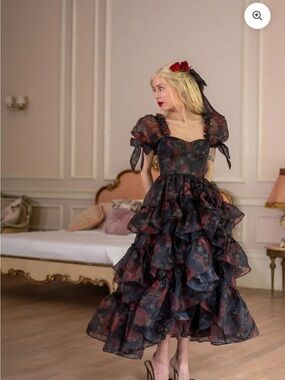 Fanciful Doll Dark Romance Demoiselle Dress Size S NWT